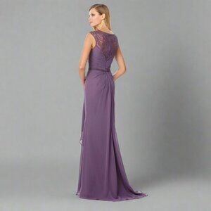 Cameron Blake heather purple dress, size 10, NEW WITH TAGS!